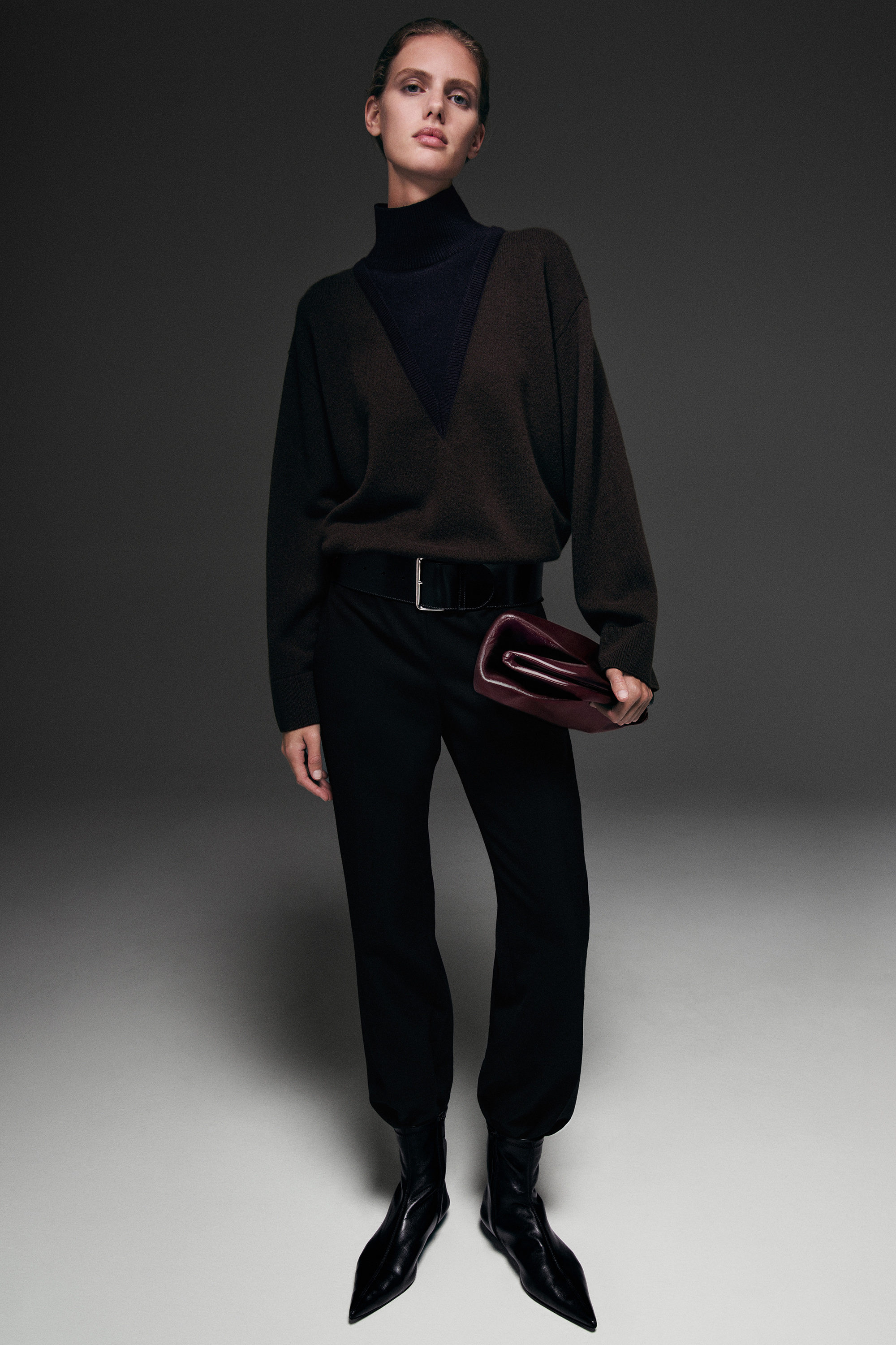 Tailored Straight-Leg Pants