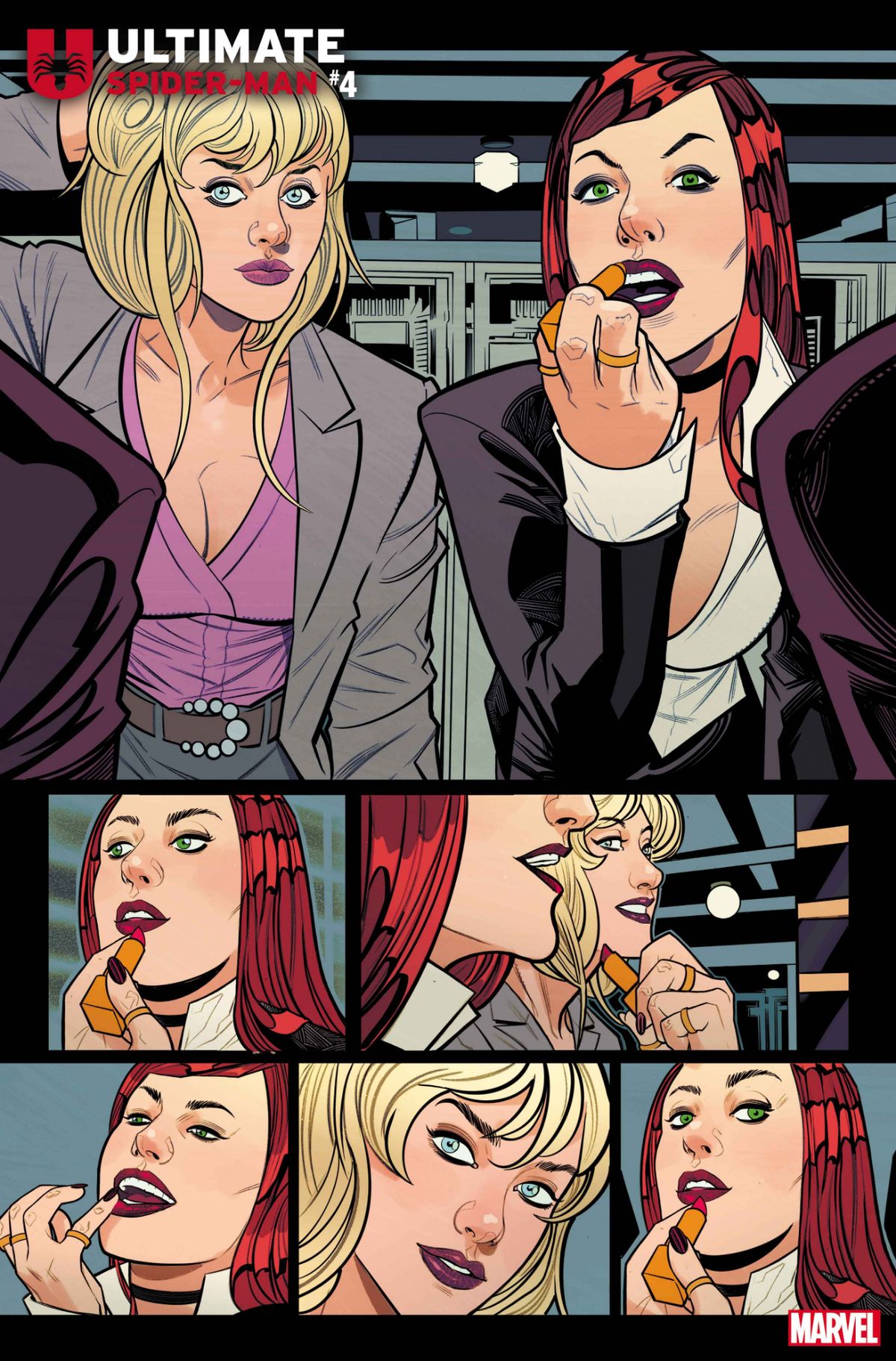 Ultimate Spider-Man #4 interior art