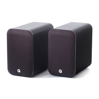 Q Acoustics M20 HD Wireless speakers on a white background