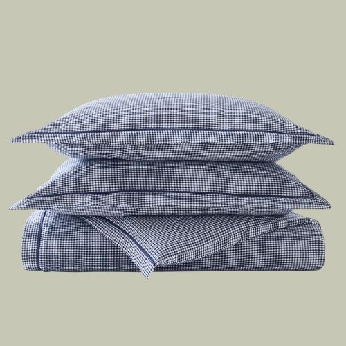 Christy, Gingham Oxford Duvet Set