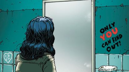 art from the Unstoppable Doom Patrol #1 scratch-off variant cover