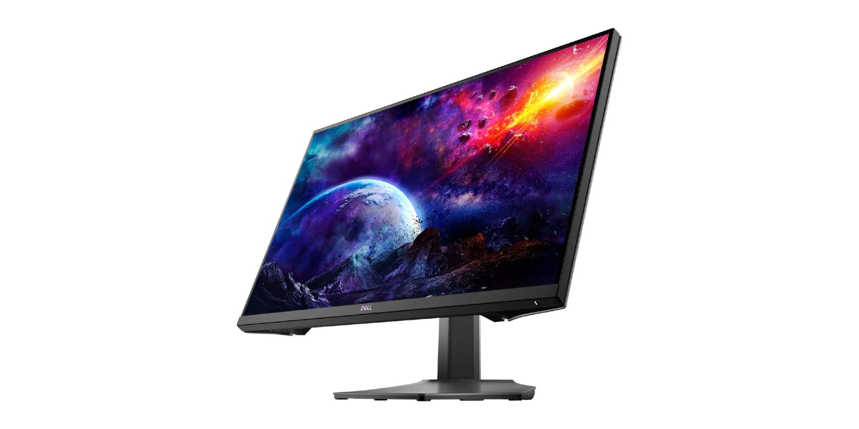 Dell-Gaming-Monitor auf weißem Hintergrund