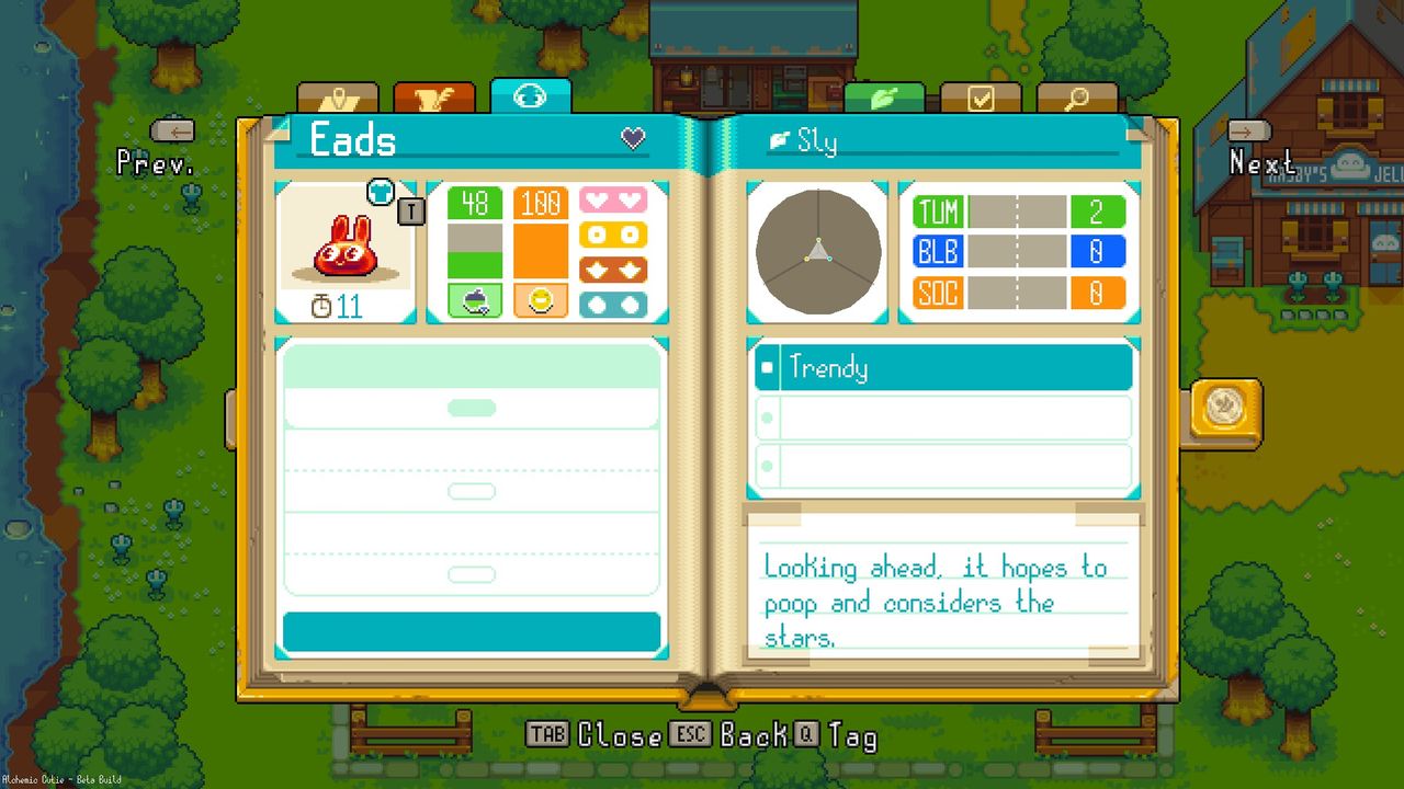 An image from video game Alchemic Cutie