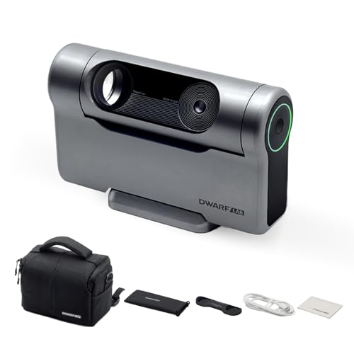 Dwarflab Dwarf 3 Smart Telescope - Portable Astrophotography Camera, Capture Astronomy/wildlife/panorama, Az/eq Mode, Built-In Processing, 4k Auto-Tracking, Ultra-Light 3lb, Ideal for All Ages