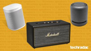 the best wireless speakers including models from Sonos, Marshall, and Amazon