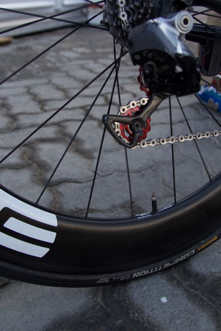 The Dura Ace rear mech