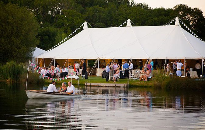 A wedding at Duncton Mill Fishery