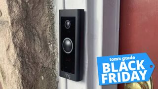 Ring Video Doorbell Wired with a Black Friday deal tag