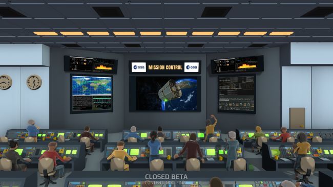 A screenshot from a successful satellite mission in "Mars Horizon" from The Irregular Corporation and Auroch Digital.