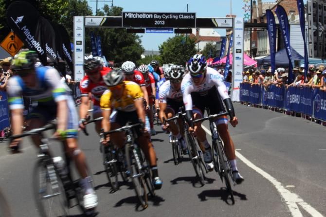 Nelson Place in Williamstown provided the start / finish for the final round