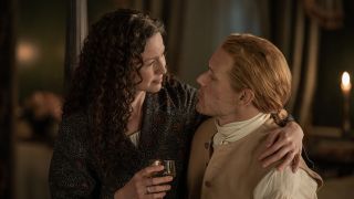 Claire and Jamie in Outlander Season 7B