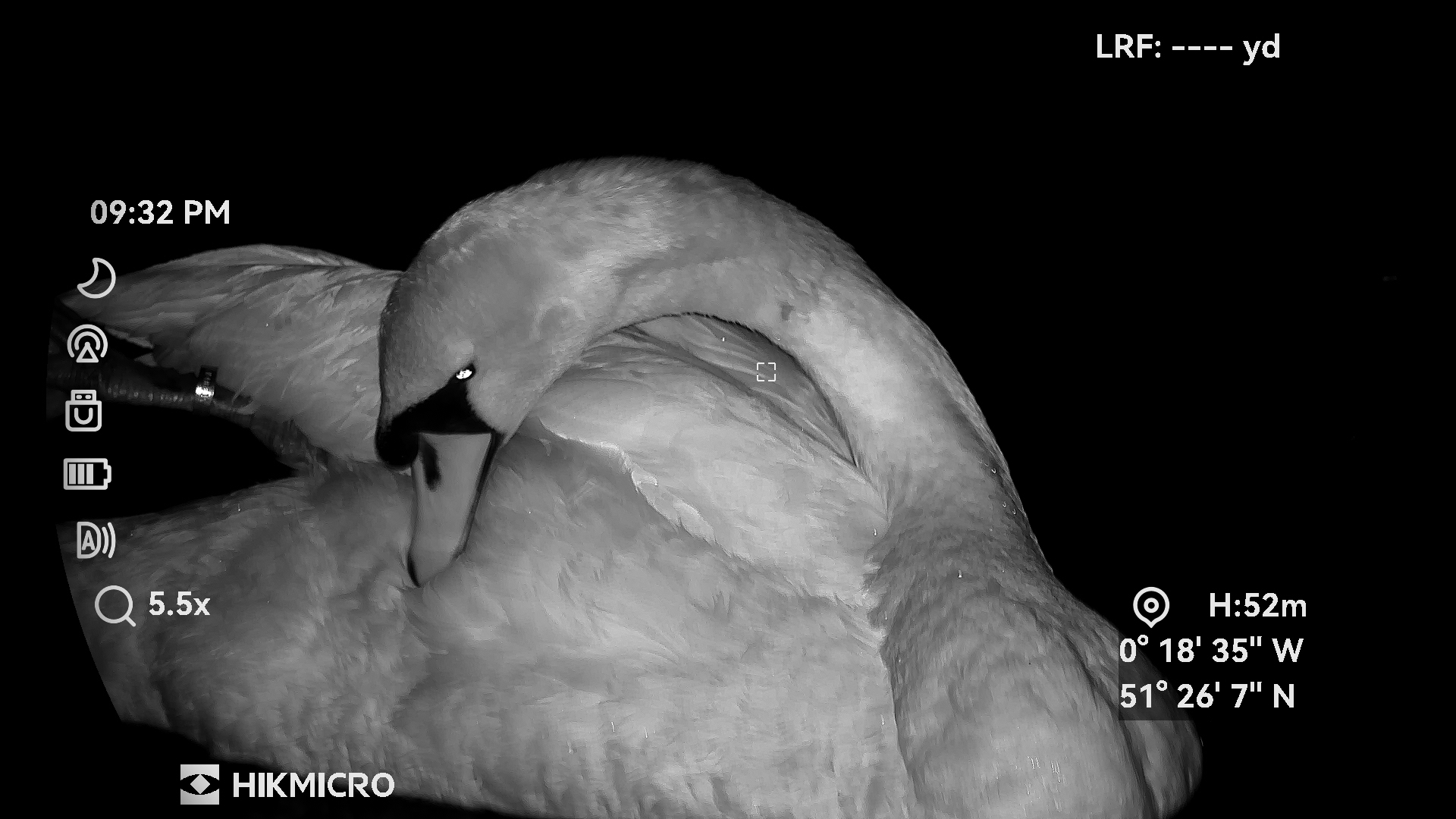 Images taken through a pair of HikMicro Habrok 4K HE25L binoculars
