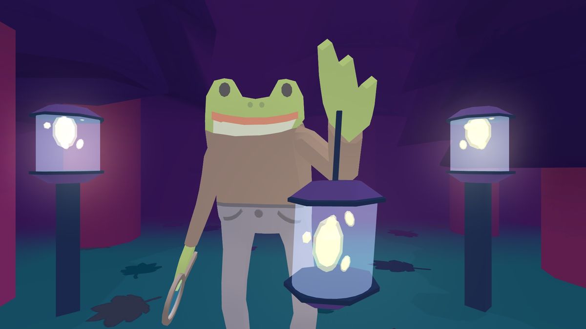 Uncover the mysterious party-pooper in Frog Detective 2: The Case of the Invisible Wizard