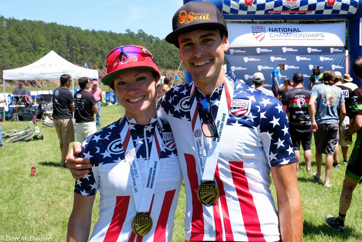 USA Marathon Champions Rose Grant and Payson McElveen