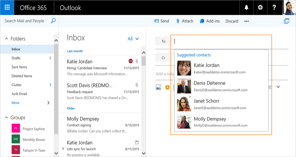 Office 365 Outlook web mail will soon automatically add flights to your