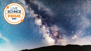 milky way in a starry sky