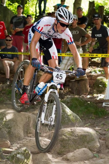 Russell Finsterwald in Fire Lane rock garden