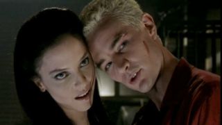 James Marsters and Juliet Landau in Buffy the Vampire Slayer Season 2