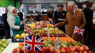 King Charles most memorable moments - Prince Charles visits Leicester Market, the biggest open market in Europe