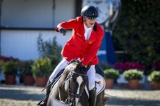 Jerome Guery and Quel Homme De Hus in the Nations Cup Final in Barcelona