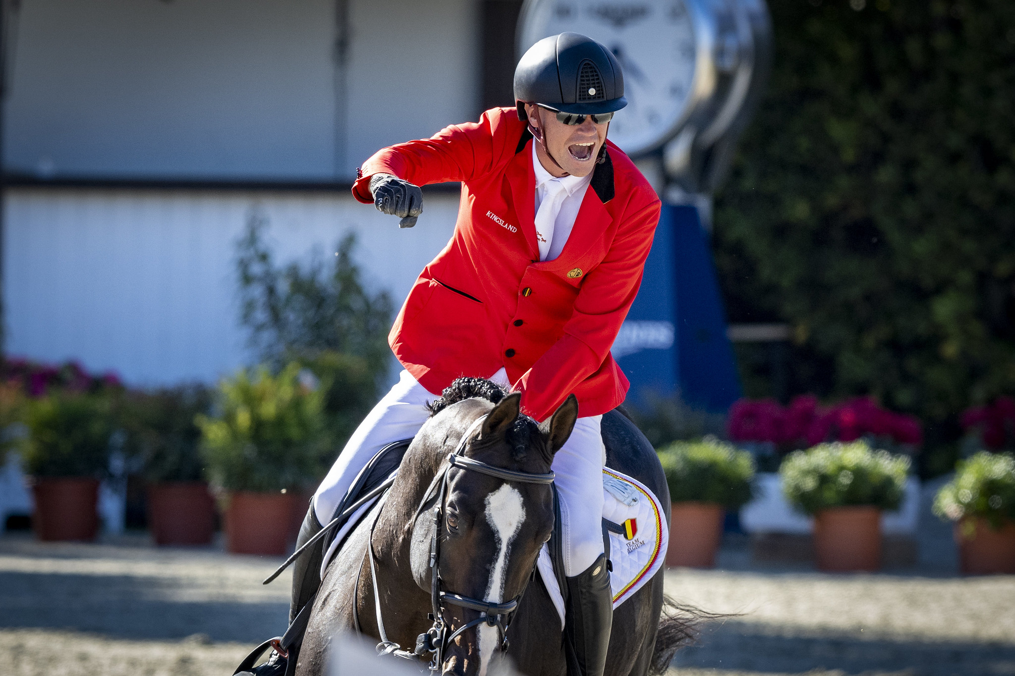 Jerome Guery and Quel Homme De Hus in the Nations Cup Final in Barcelona