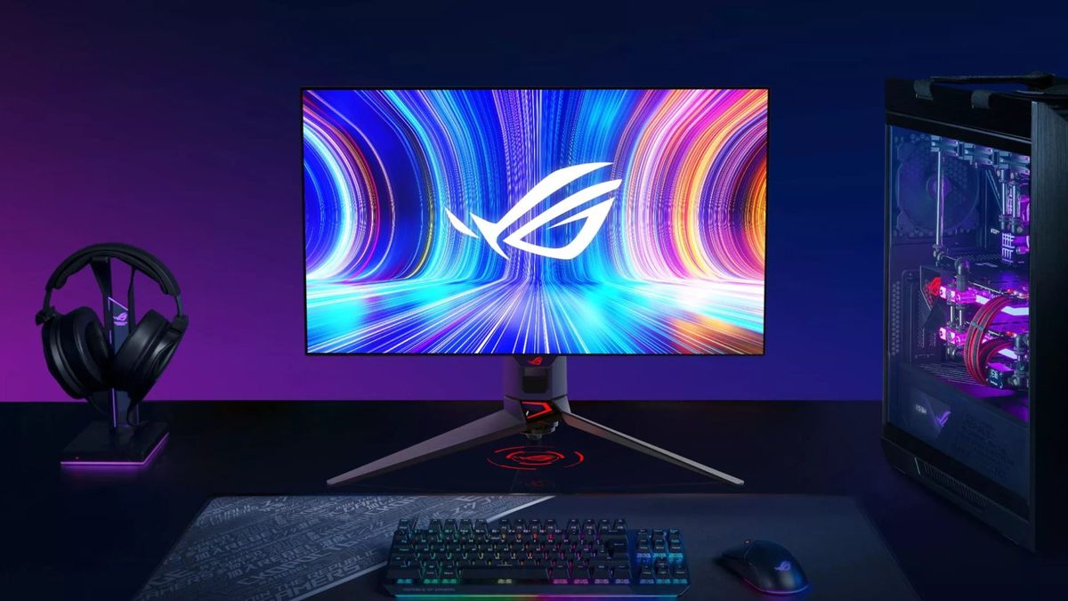 Asus Outs Absurdly Fast 540hz Monitor Potentially Pricey 27 Inch Oled