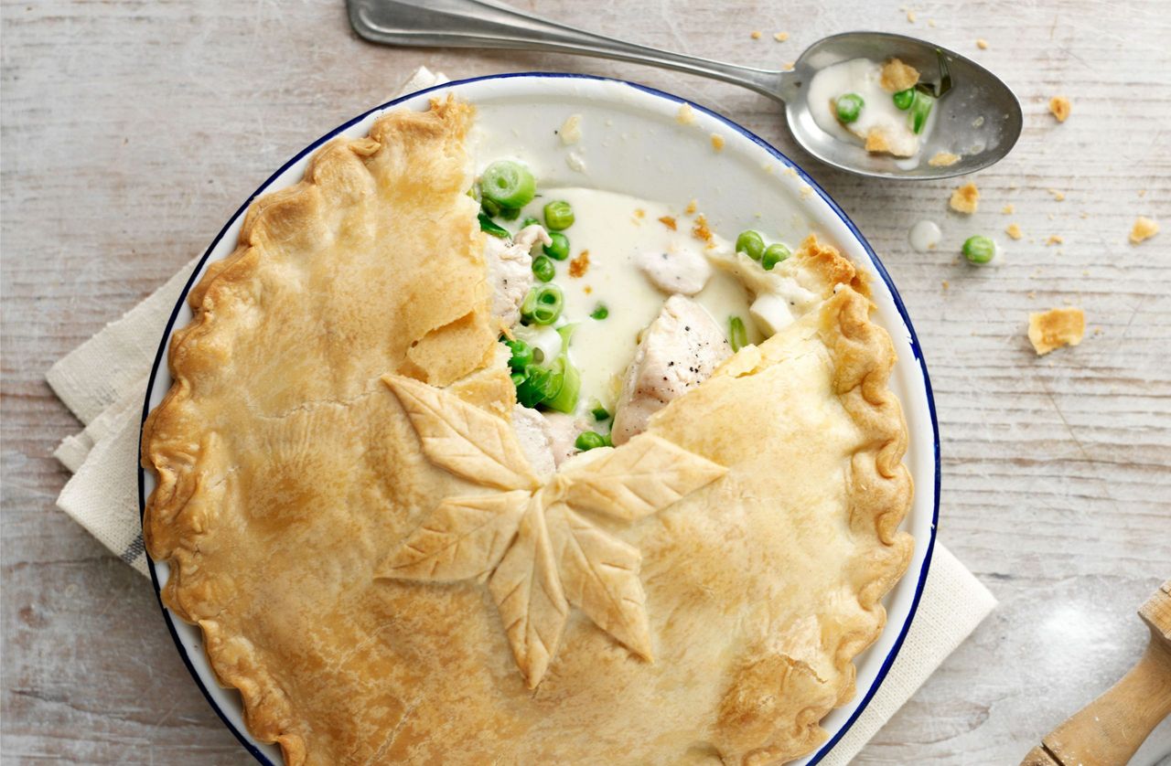 chicken plate pie