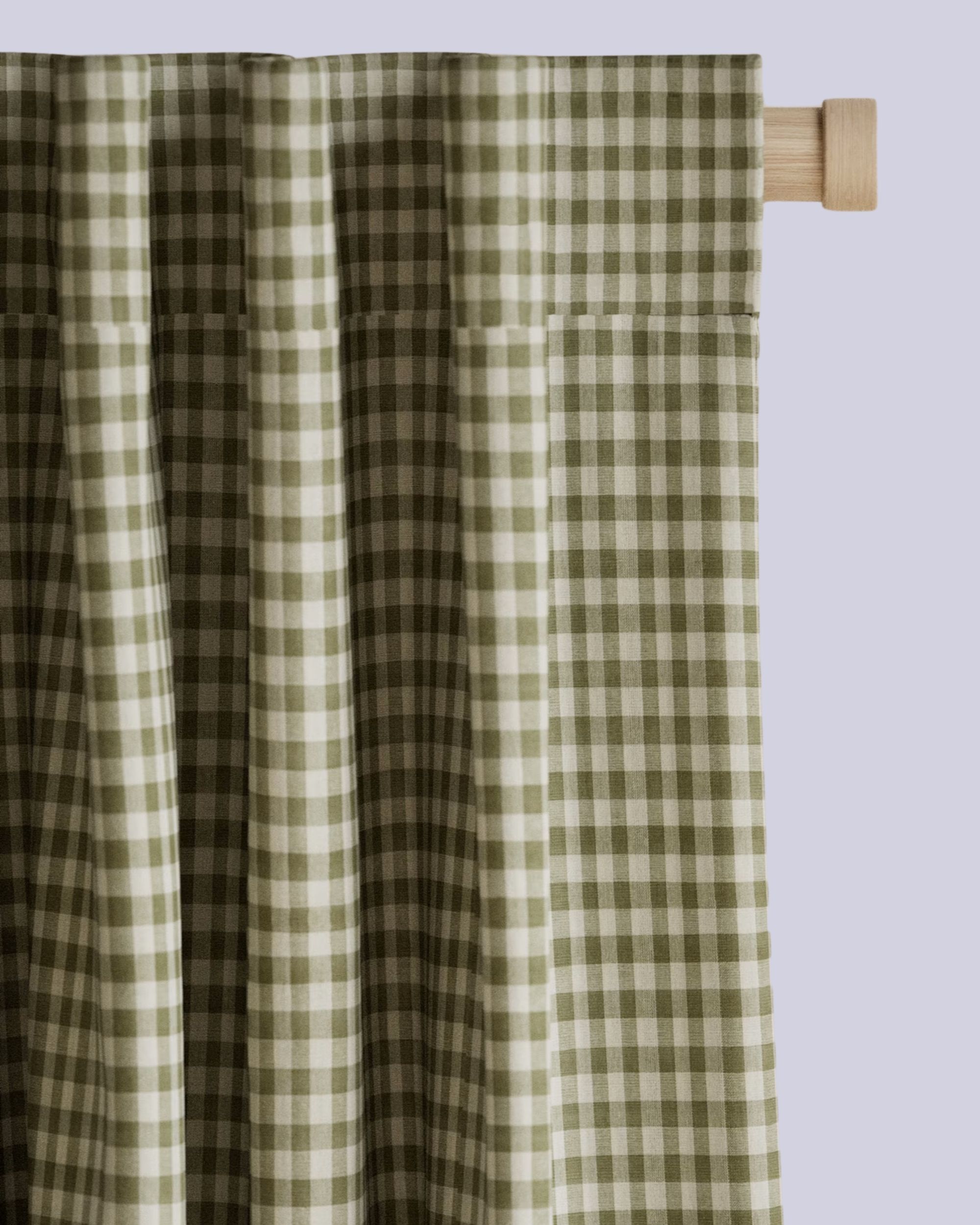 M&amp;amp;S, Pure Cotton Gingham Semi-Sheer Multiway Curtains