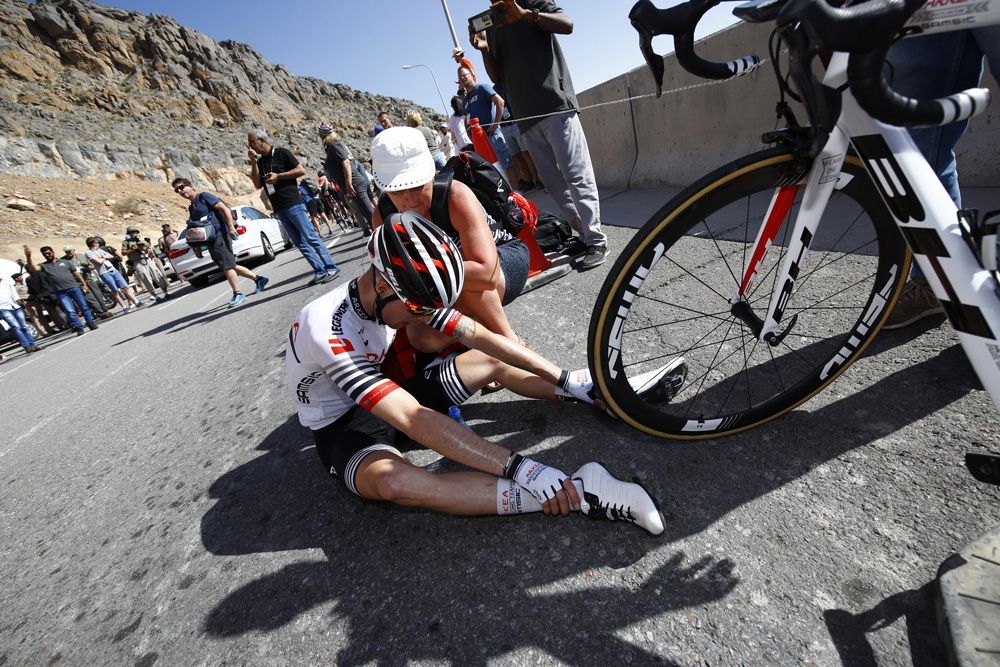 The riders go deep on the Green Mountain finish