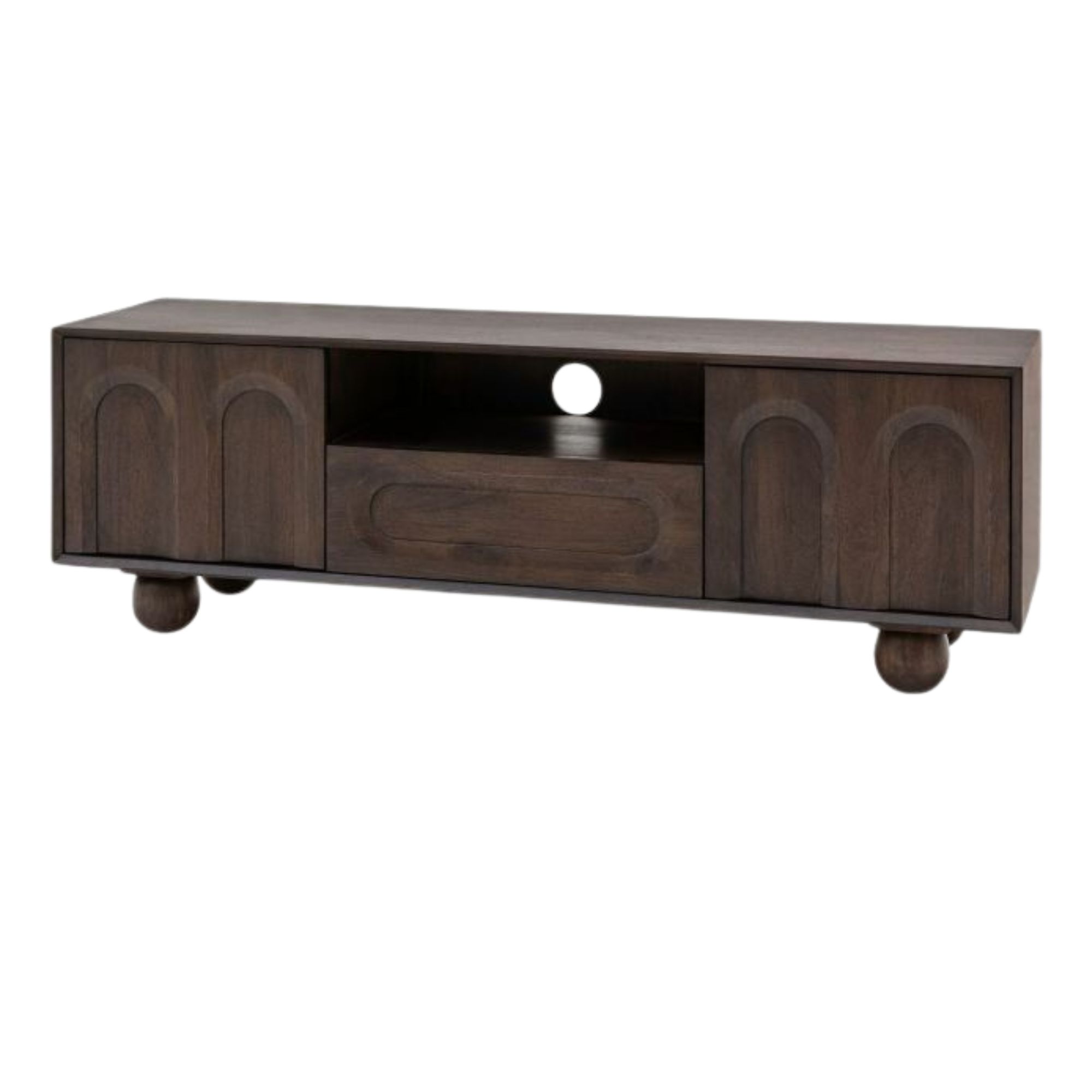 Gallery Direct Mango Wood Media Unit