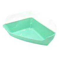 Oxbow Enriched Life Corner Small Animal Litter Pan with Removable Shield