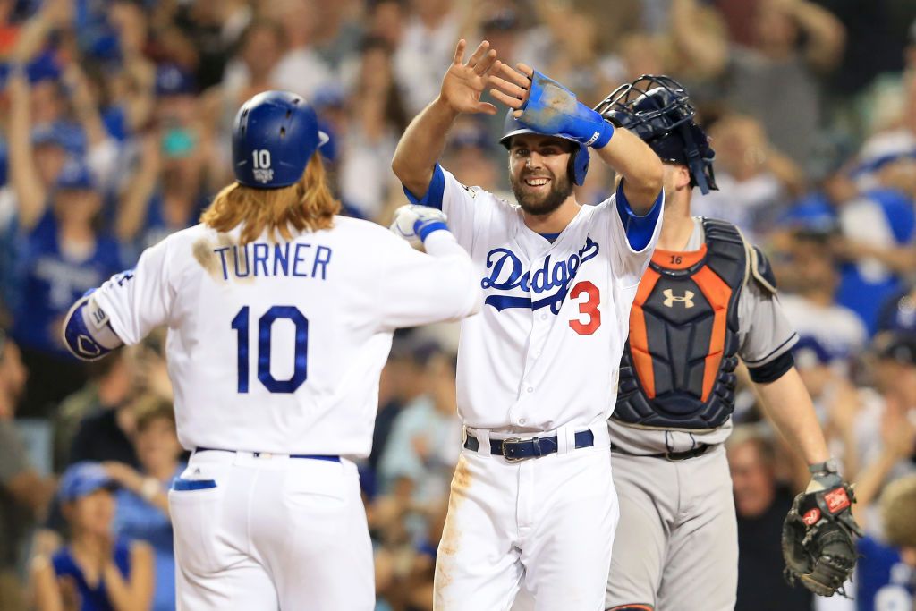 Justin Turner and Chris Taylor.