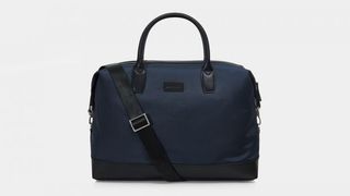 Remus Uomo Leather-Trimmed Weekend Bag
