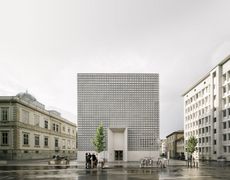 Cube art addition to Chur’s Bündner Kunstmuseum