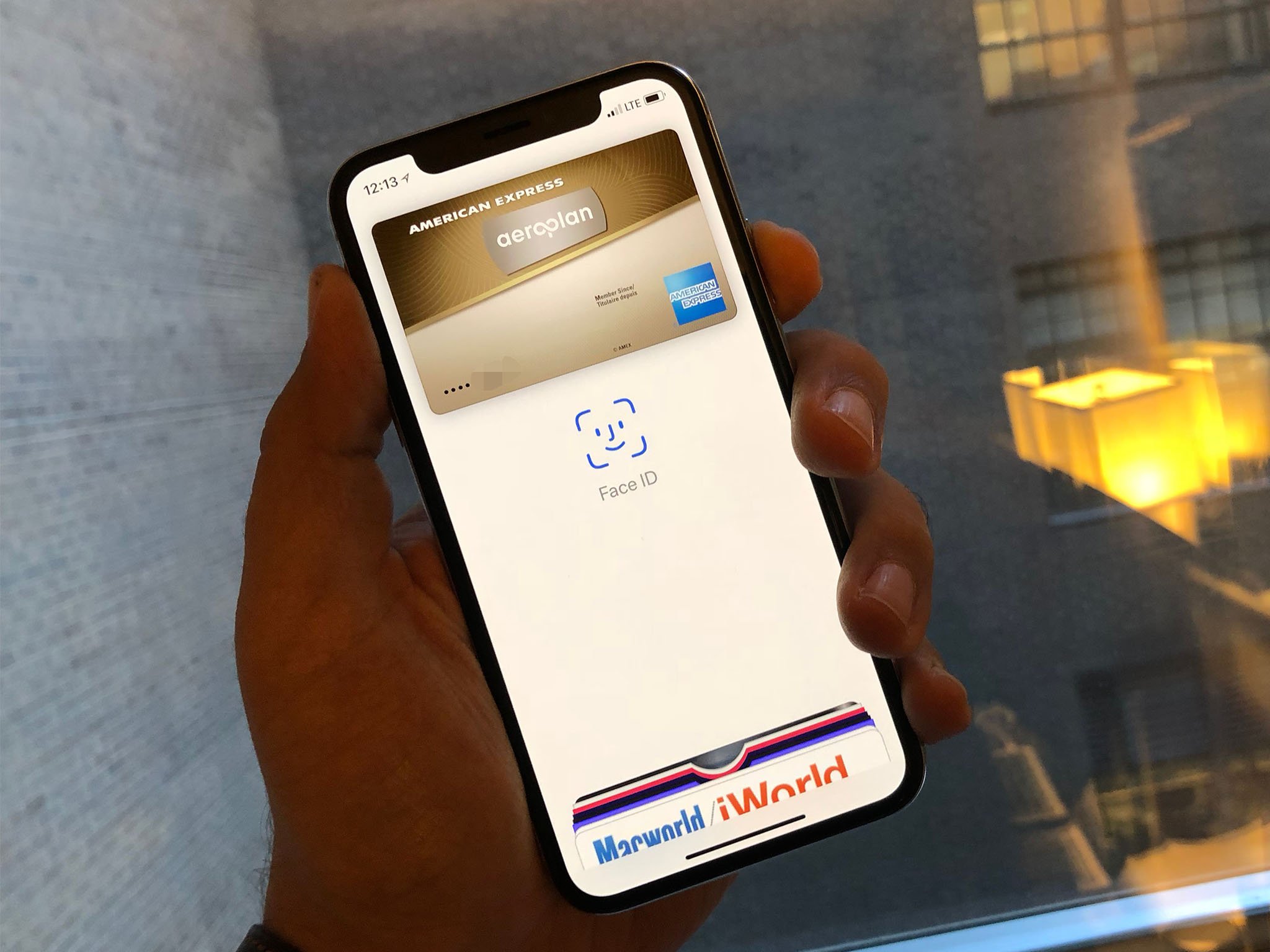 how to use apple pay on iphone 7 without face id