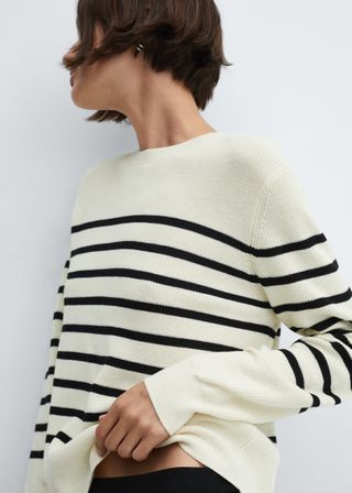 Mango + Roundneck Knitted Sweater
