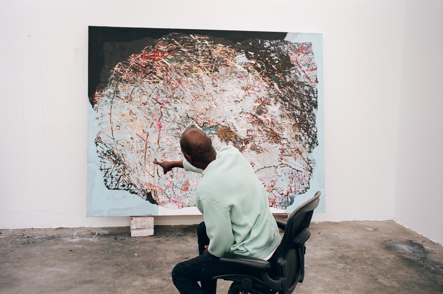 Mark Bradford show puts Hauser & Wirth Menorca on the map | Wallpaper