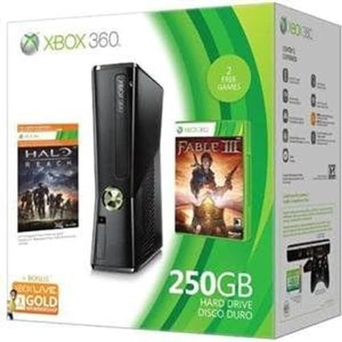 Microsoft Xbox 360 3m6-00043 500gb Holiday Bundle (renewed)