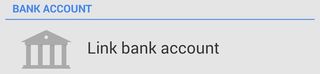 Wallet--link bank account