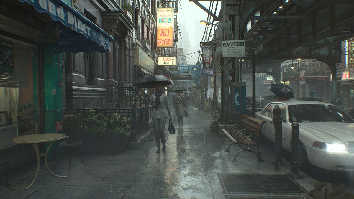 Resident Evil Requiem review; scenes from a video game with zombies