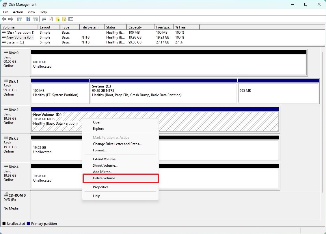 How to span storage to multiple drives on Windows 11