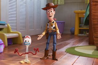 Buzz and Forky