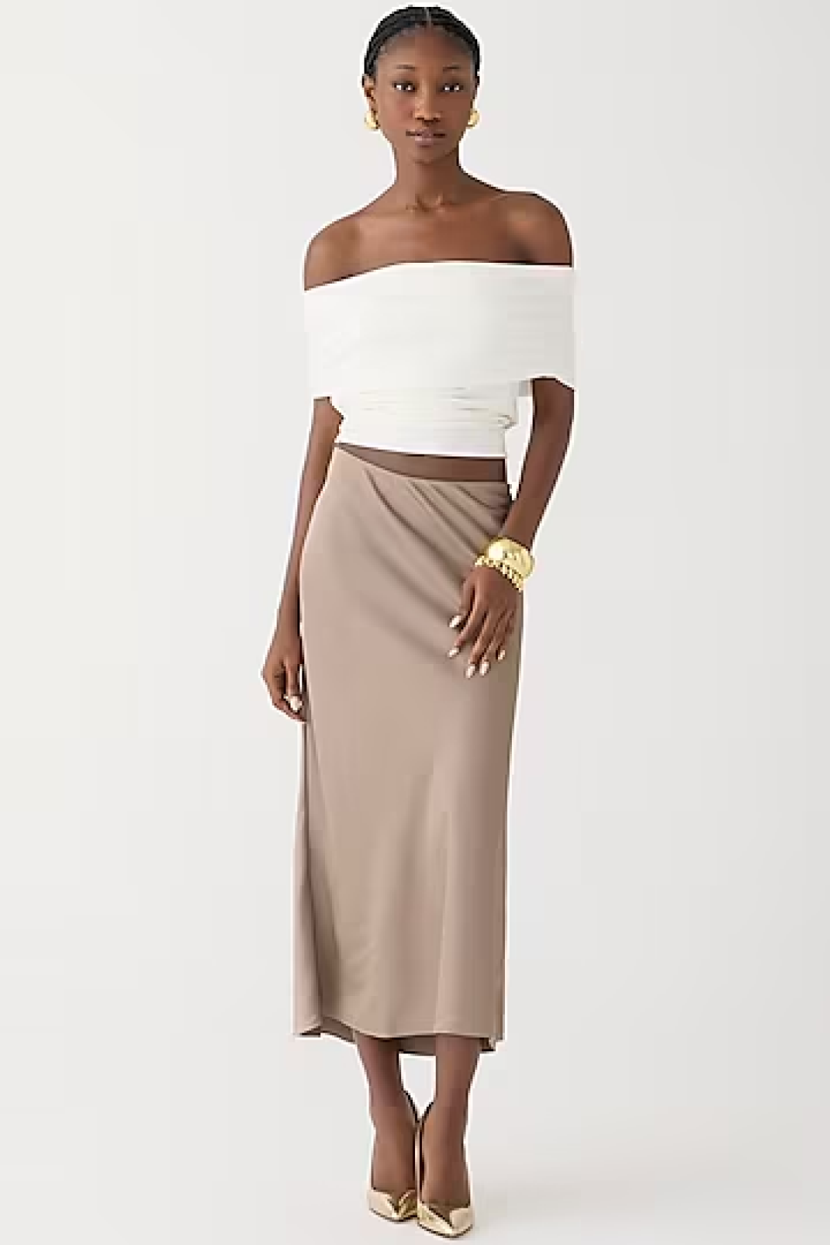 J.Crew Gwyneth slip skirt