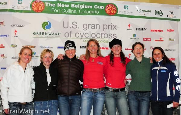 The top women at the number presentation