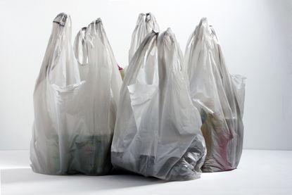 Plastic bags.