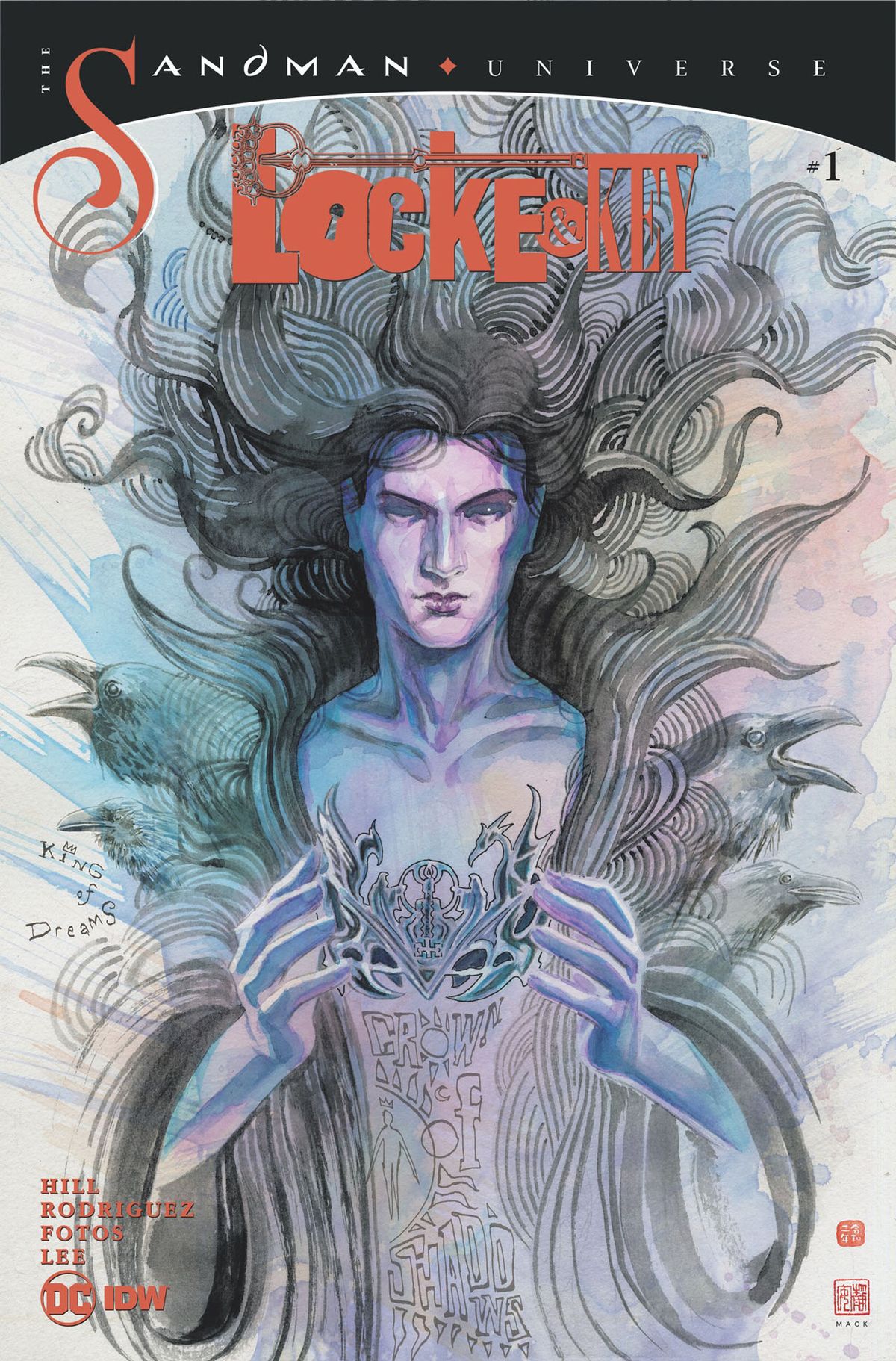 Locke &amp; Key / The Sandman Universe: Hell &amp; Gone #1 cover