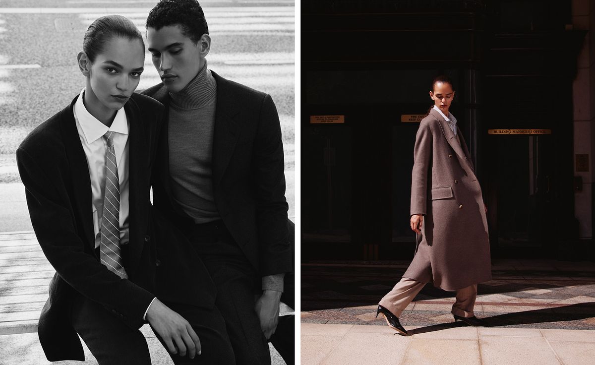 Giorgio Armani's new unisex collection looks back to the 80s