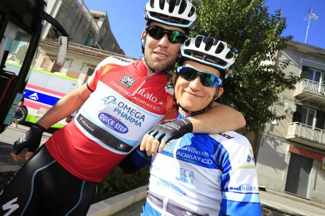 Mark Cavendish and Michal Kwiatkowski