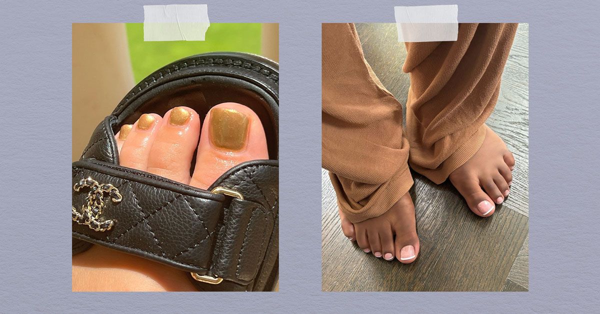 10 Fall Pedicure Colors Fashion People Are Wearing in 2025
