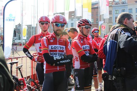 Thomas de Gendt and the Lotto-Soudal team